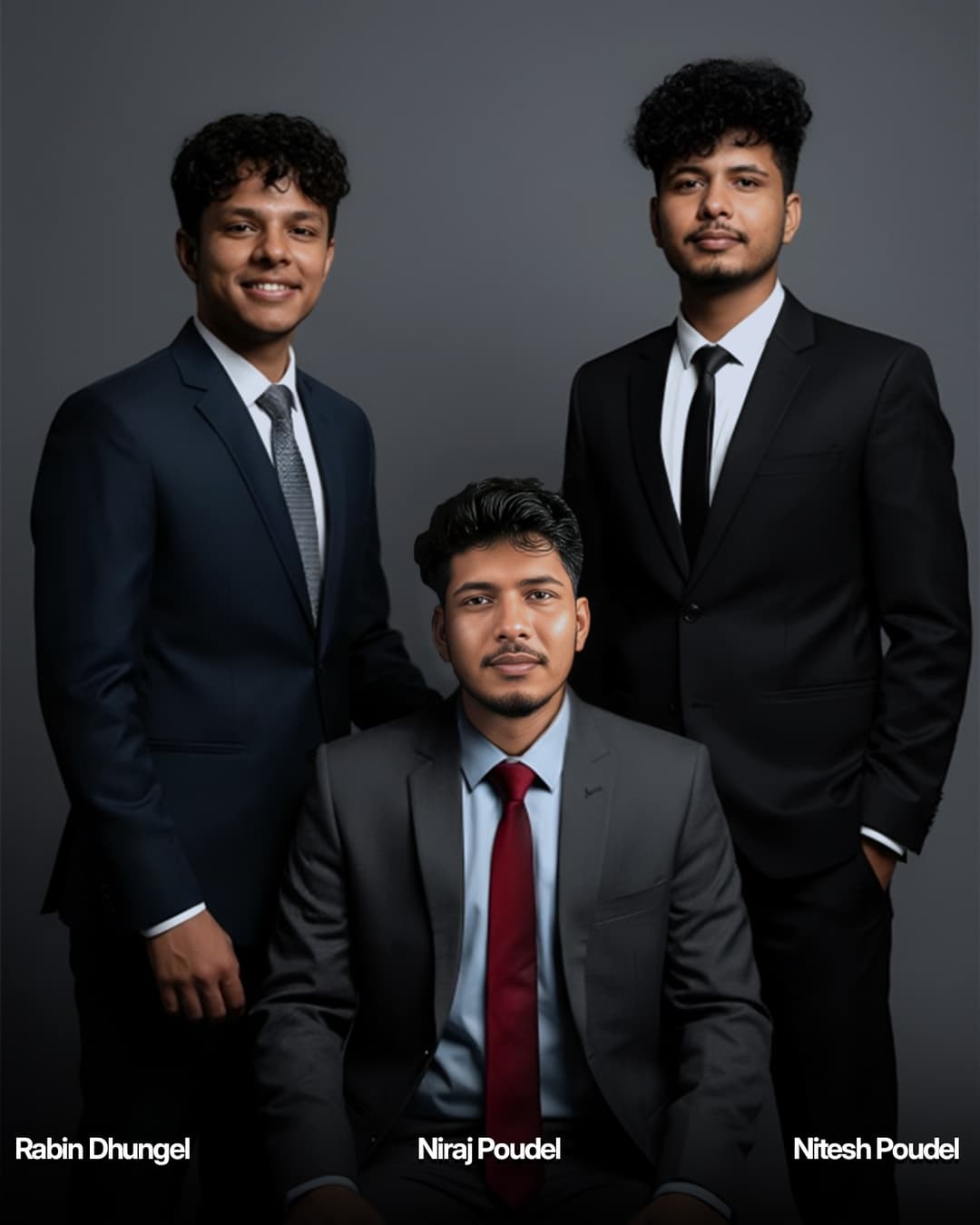 Niraj, Nitesh, and Rabin